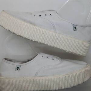 Cool Planet by Steve Madden Women Sneakers Lace Up Shoes White 9.5